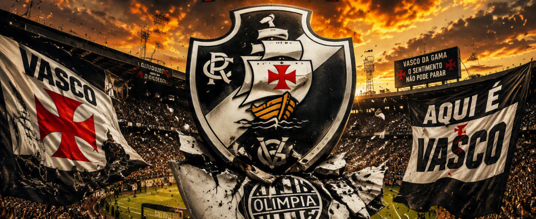 Vasco goleia o Olimpia e garante vaga nas quartas da Sul-Americana