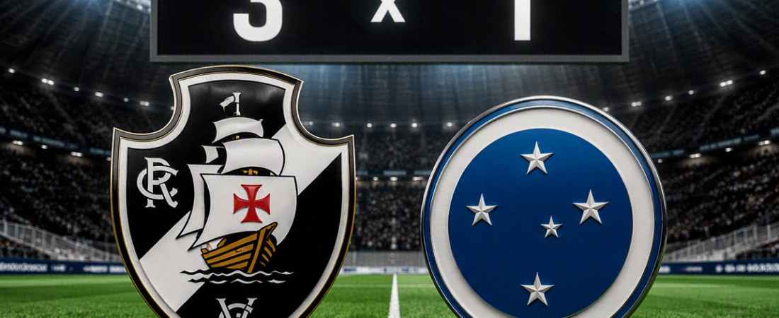 Vasco 3 x 1 Cruzeiro