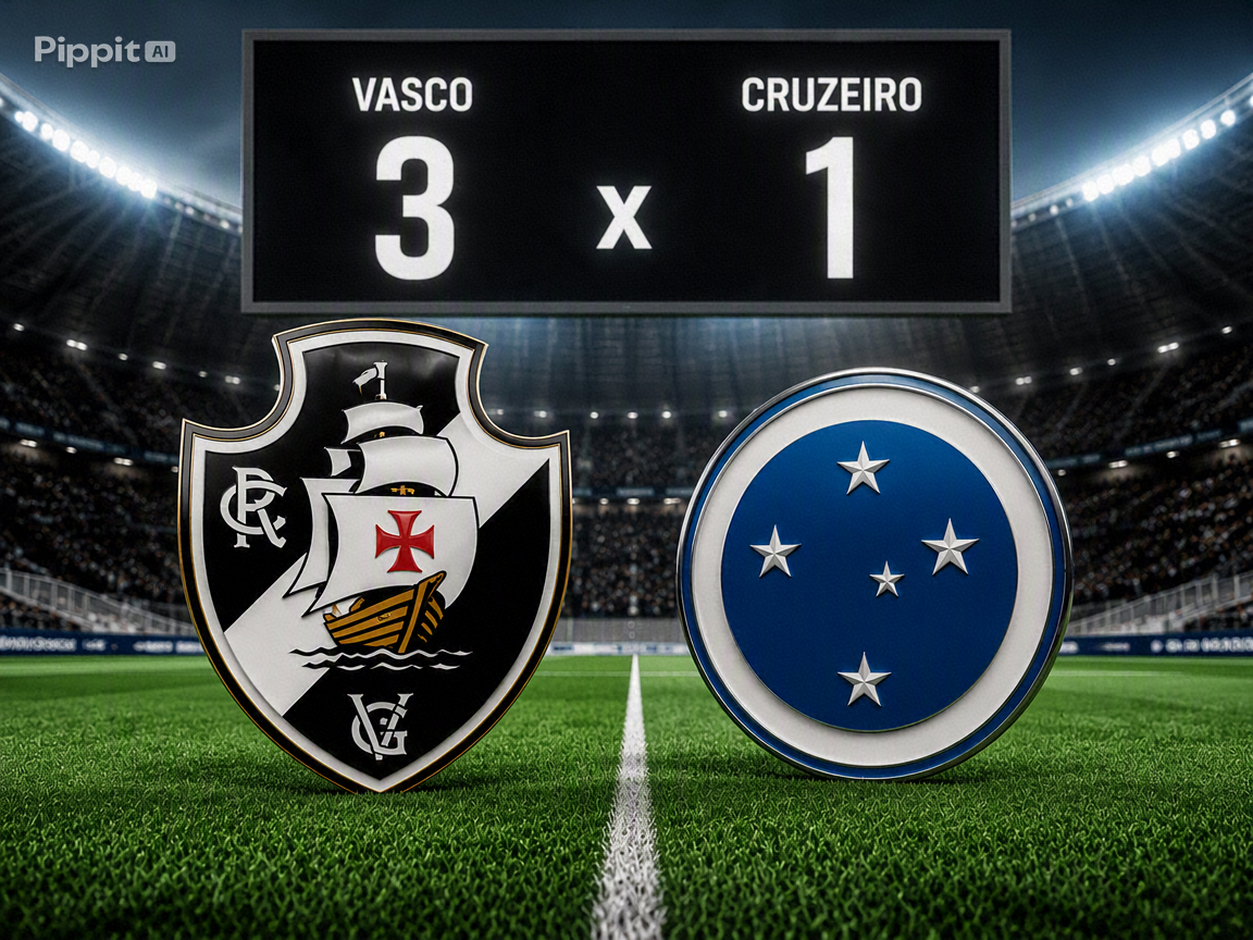 Vasco 3 x 1 Cruzeiro