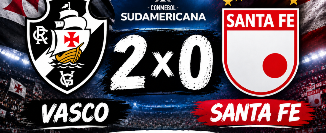 Vasco bate Santa Fe e avança na Sul-Americana